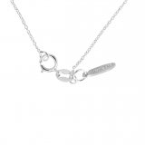 Wyland’s Sterling Silver Mini Humpback Whale Charm Necklace